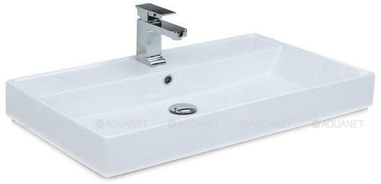 Раковина для тумбы Aquanet Латина 75 Раковина для тумбы Aquanet Латина 75