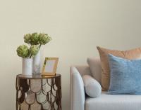 Обои Euro Decor Base, Винил Горячего Тиснения на флизелиновой основе, 1,06м*10,05м, Бежевый однотон