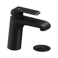 Смеситель для умывальника с донным клапаном Flat black FL 013.20