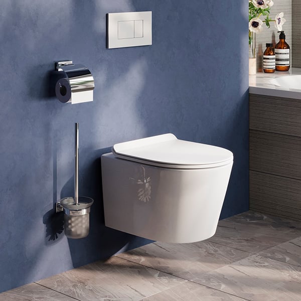 TORR унитаз подвесной с крышкой Soft-close БЕЗОБОДКОВЫЙ в Сочи и Адлере