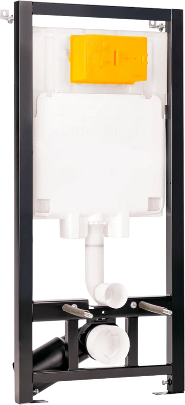 Инсталляция для подвесного унитаза OLI 80 ECO с механической панелью слива River Della хром (886914RDOO)