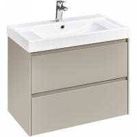 Тумба под раковину Roca Ona 800 подвесная, 2 ящика, бежево-серый матовый (A857630510) Тумба под раковину Roca Ona 800 подвесная, 2 ящика, бежево-серый матовый (A857630510)