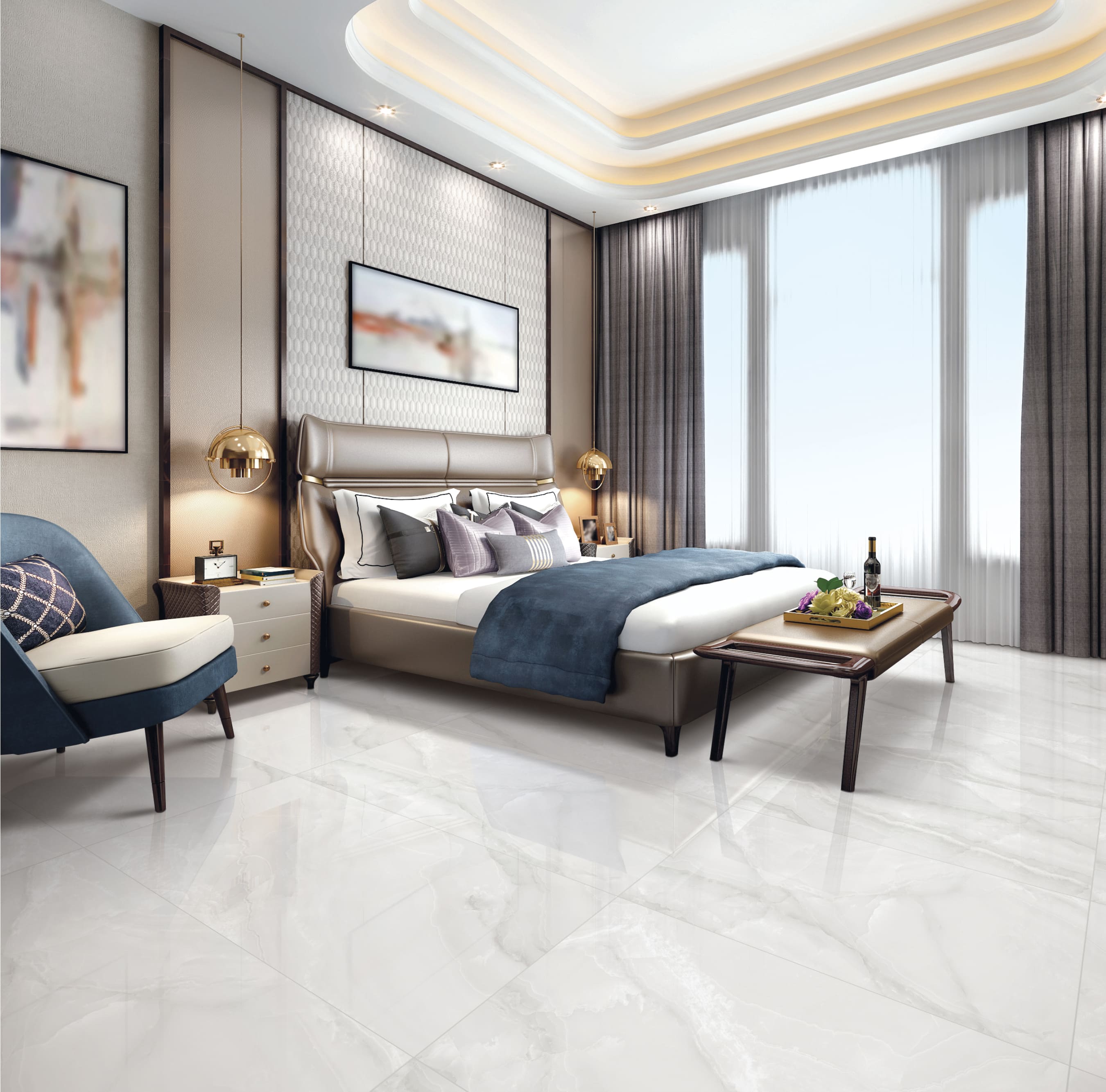 Керамогранит Stubai Onyx Grey glossy 60*120 – купить недорого, цены