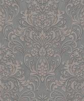 Обои Marburg (City Glam) (1*6) 10,05x1,06 винил на флизелине, Серый / Золотой мотив