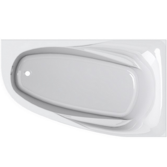 Astra-Form Ванна СЕЛЕНА пустая, литой мрамор, правая 1700*1000 БЕЗ ЭКРАНА БЕЗ НОЖЕК Astra-Form Ванна СЕЛЕНА пустая, литой мрамор, правая 1700*1000 БЕЗ ЭКРАНА БЕЗ НОЖЕК