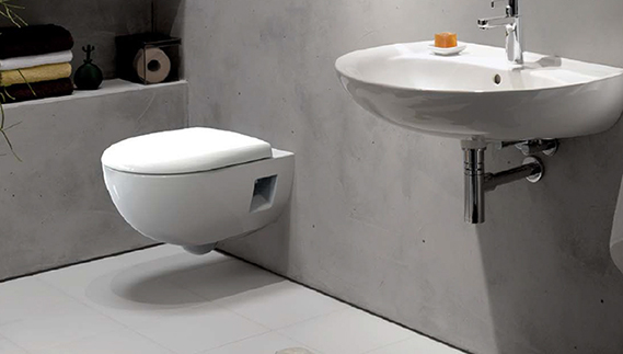 203070000 RENOVA PREMIUM унитаз подвесной , безободковый /35х53/(белый), сиденье приобретается отдельно в Сочи и Адлере