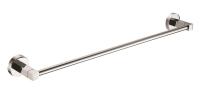 Полотенцедержатель AZARIO NESSY трубчатый одинарный 58 см, хром (AZ-73101)