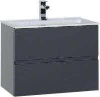 Тумба под раковину Aquanet Алвита 70 серый антрацит (раковина Фортуна 70) Тумба под раковину Aquanet Алвита 70 серый антрацит (раковина Фортуна 70)