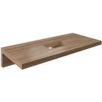 FORMY Столешница под раковину L800 темный орех (10013160/160419/110466, ЧЕШСКАЯ РЕСПУБЛИКА)