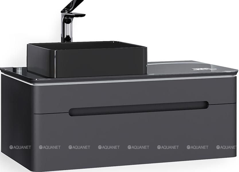 Shi.01.100-M/P/A Тумба Shine 100 с МФМ подвесная антрацит JORNO Shi.01.100-M/P/A Тумба Shine 100 с МФМ подвесная антрацит JORNO