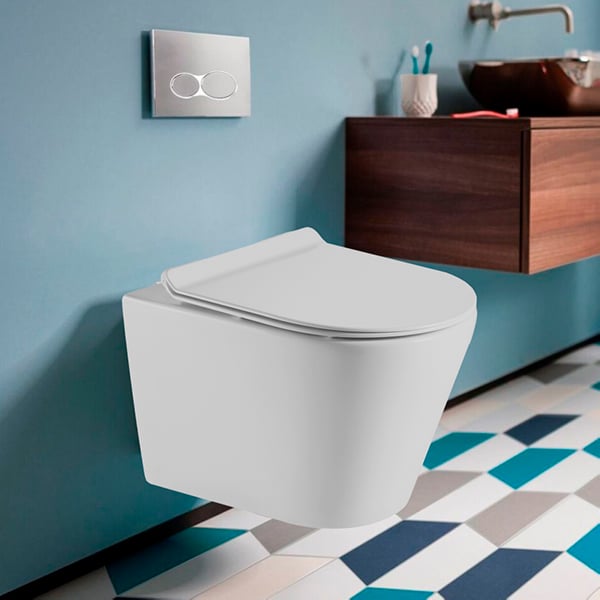 TORR унитаз подвесной с крышкой Soft-close БЕЗОБОДКОВЫЙ в Сочи и Адлере