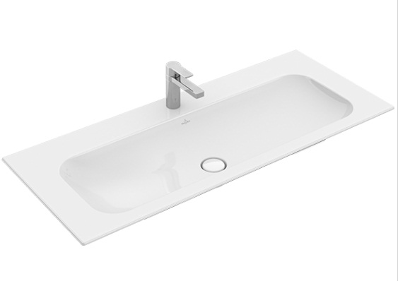 Раковина, Villeroy&Boch, Finion, ширина, мм-1200, глубина, мм-500, высота, мм-100, отверстия для смесителя-одно, перелив-есть, декор-без декора, грязе Раковина, Villeroy&Boch, Finion, ширина, мм-1200, глубина, мм-500, высота, мм-100, отверстия для смесителя-одно, перелив-есть, декор-без декора, грязе