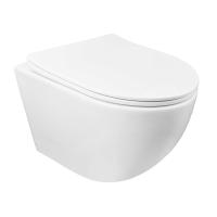 Унитаз подвесной Azario Gloria безободковый 48х37х36 (AZ-2003 )