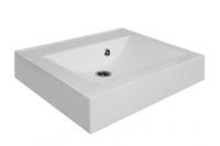 Раковина Эстет Комфорт 59 ФР-00000805 над стиральной машиной Белая