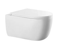 TYPHOON унитаз подвесной с крышкой Soft-close БЕЗОБОДКОВЫЙ