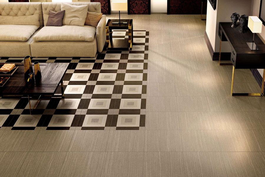 Правильное сочетание плитки в комнатах