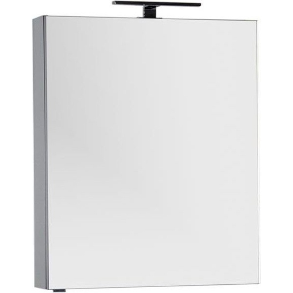 Зеркало-шкаф Aquanet Алвита 70 серый антрацит Зеркало-шкаф Aquanet Алвита 70 серый антрацит