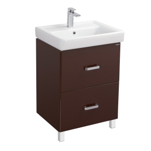 АМЕРИНА 60М тумба 3 ящика на ножках коричневый АМЕРИНА 60М тумба 3 ящика на ножках коричневый