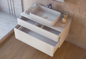 Умывальник чаша Kirovit Олимпия  560*360*140 в Сочи и Адлере Умывальник чаша Kirovit Олимпия  560*360*140 в Сочи и Адлере