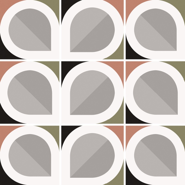 Керамогранит BAUHOME Blatt Cold 20*20