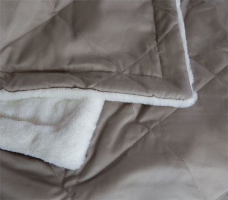 Плед меховой MILKY SHAKE, МАТЕРИАЛ: Искусственный мех, СОСТАВ: 100% хлопок, Мех-Полиэстер, РАЗМЕР: 140х200 см в Сочи и Адлере