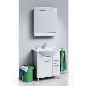 КОРСИКА 75 Зеркальный шкаф с двумя дверцами, открывающимися к центру (Ш74хВ85хГ15) в Сочи и Адлере КОРСИКА 75 Зеркальный шкаф с двумя дверцами, открывающимися к центру (Ш74хВ85хГ15) в Сочи и Адлере