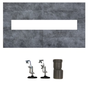 Водоотводящий металлический желоб AZARIO 700 мм D40(50) с решеткой в Сочи и Адлере Водоотводящий металлический желоб AZARIO 700 мм D40(50) с решеткой в Сочи и Адлере