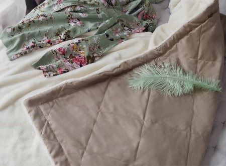 Плед меховой MILKY SHAKE, МАТЕРИАЛ: Искусственный мех, СОСТАВ: 100% хлопок, Мех-Полиэстер, РАЗМЕР: 140х200 см в Сочи и Адлере