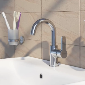 Смеситель для умывальника с поворотным изливом, Sena, IDDIS, SENSBR0i01 в Сочи и Адлере Смеситель для умывальника с поворотным изливом, Sena, IDDIS, SENSBR0i01 в Сочи и Адлере