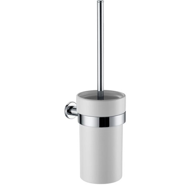 Ерш подвесной AZARIO FORNYс керамической колбой, хром (AZ-88313) в Сочи и Адлере