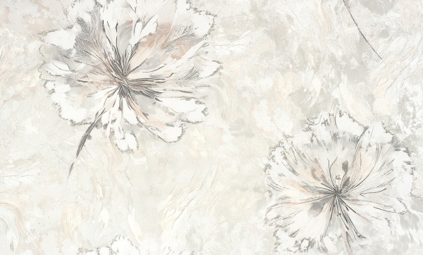 Обои Ateliero Sonya, винил на флизелиновой основе, 1,06 x 10,05 м, цвет бежево-зелёный мотив