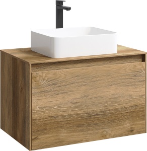 MOBI 80 комплект: Тумба подвесная ДУБ БАЛТИЙСКИЙ DB, фасад ДУБ БАЛТИЙСКИЙ DB, два ящика, без раковины (Ш80хВ65хГ50) MOBI 80 комплект: Тумба подвесная ДУБ БАЛТИЙСКИЙ DB, фасад ДУБ БАЛТИЙСКИЙ DB, два ящика, без раковины (Ш80хВ65хГ50)