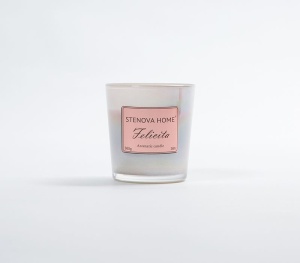 Ароматическая свеча Felicita, МАТЕРИАЛ: Стекло, СОСТАВ: Натуральный соевый воск, ОБЪЕМ: 100 мл, АРОМАТ: Felicita в Сочи и Адлере