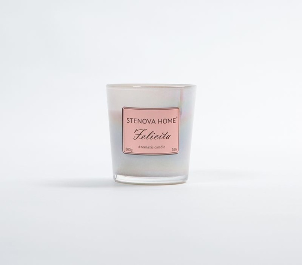 Ароматическая свеча Felicita, МАТЕРИАЛ: Стекло, СОСТАВ: Натуральный соевый воск, ОБЪЕМ: 100 мл, АРОМАТ: Felicita в Сочи и Адлере