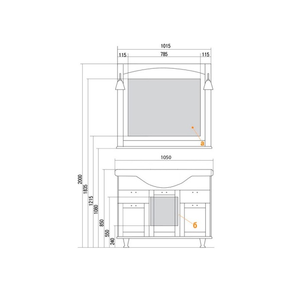ЖЕРОНА 105 зеркало белое серебро+светильник MAGALI(FU003964) (2шт) в Сочи и Адлере ЖЕРОНА 105 зеркало белое серебро+светильник MAGALI(FU003964) (2шт) в Сочи и Адлере