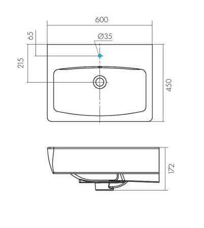 Нео 60 Умывальник в Сочи и Адлере