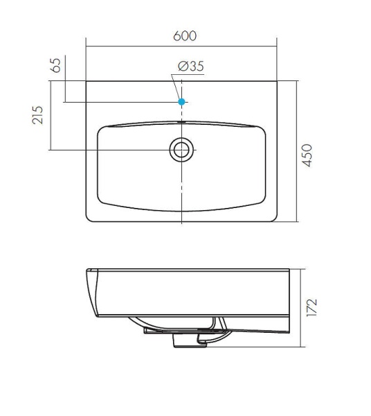 Нео 60 Умывальник в Сочи и Адлере Нео 60 Умывальник в Сочи и Адлере