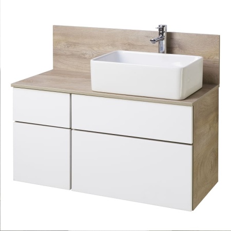 Столешница+панель Aquaton Мишель 100 дуб эндгрейн ВЛДСП 1A253103MIX40 в Сочи и Адлере Столешница+панель Aquaton Мишель 100 дуб эндгрейн ВЛДСП 1A253103MIX40 в Сочи и Адлере