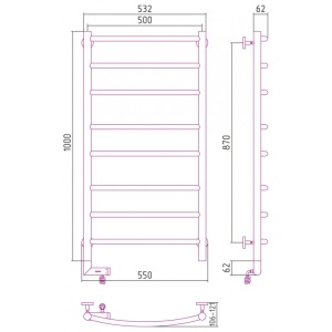 ГАЛАНТ 2.0 1000х500 / МЭМ правый (ЗОЛОТО) в Сочи и Адлере ГАЛАНТ 2.0 1000х500 / МЭМ правый (ЗОЛОТО) в Сочи и Адлере