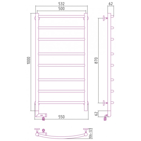 ГАЛАНТ 2.0 1000х500 / МЭМ правый (ЗОЛОТО) в Сочи и Адлере ГАЛАНТ 2.0 1000х500 / МЭМ правый (ЗОЛОТО) в Сочи и Адлере