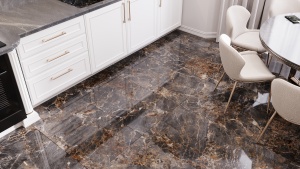 Керамогранит Amazonite Black High glossy 60*120 Керамогранит Amazonite Black High glossy 60*120