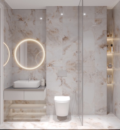 Керамогранит Natural Onyx Snow Glossy 60*120 в Сочи и Адлере