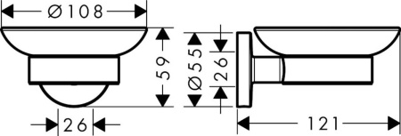 41715000 HG Logis Universal мыльница в Сочи и Адлере