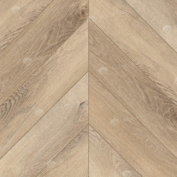 Alpine Floor LVT Дуб Синистра Chevron 555×127×2,5 мм (1.974м2), 28шт (14А+14B) в Сочи и Адлере