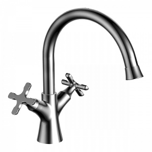 Смеситель Lemark Duetto LM5706C для умывальника с поворотным изливом, хром Смеситель Lemark Duetto LM5706C для умывальника с поворотным изливом, хром