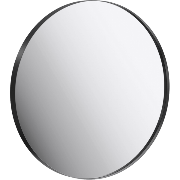 RMЛ8/BLK Зеркало круглое в металлической раме, цвет чёрный (Ш80хВ80хГ4) RMЛ8/BLK Зеркало круглое в металлической раме, цвет чёрный (Ш80хВ80хГ4)