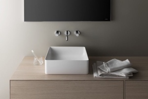 LIVING SQUARE Раковина-чаша SaphirKeramik, 36х36х13 см без отверстия для смесителя, без отверстия перелива, цвет белый (10210350/050819/0016424/12, АВ в Сочи и Адлере LIVING SQUARE Раковина-чаша SaphirKeramik, 36х36х13 см без отверстия для смесителя, без отверстия перелива, цвет белый (10210350/050819/0016424/12, АВ в Сочи и Адлере