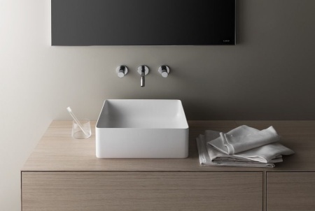 LIVING SQUARE Раковина-чаша SaphirKeramik, 36х36х13 см без отверстия для смесителя, без отверстия перелива, цвет белый (10210350/050819/0016424/12, АВ в Сочи и Адлере LIVING SQUARE Раковина-чаша SaphirKeramik, 36х36х13 см без отверстия для смесителя, без отверстия перелива, цвет белый (10210350/050819/0016424/12, АВ в Сочи и Адлере