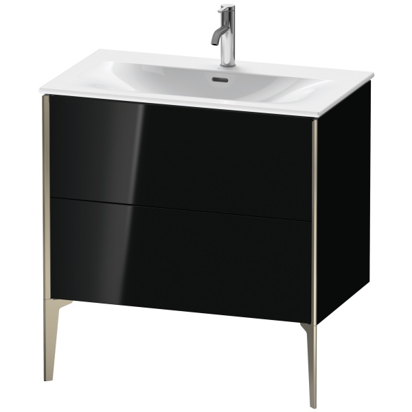 Тумба под раковину, Duravit, XViu, ширина, мм-810, глубина, мм-480, высота, мм-591, тип установки-напольный, форма мебели-прямоугольная, раковина-необ