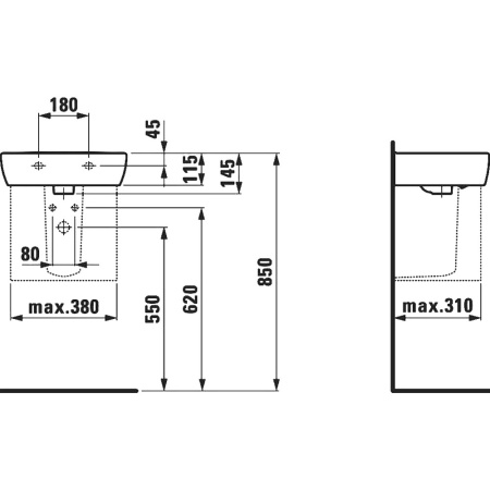 LAUFEN Раковина  в Сочи и Адлере